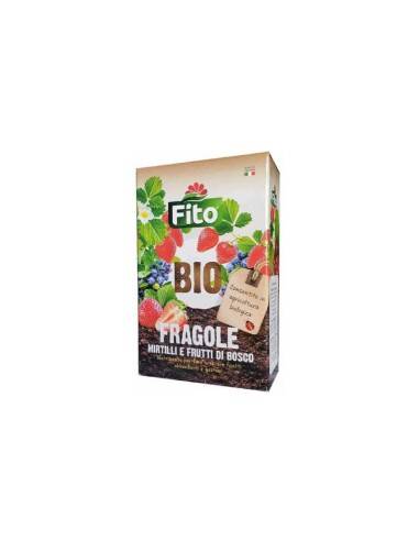 Fito concime Bio pellettato per Fragole, Mirtilli e Frutti di Bosco 1 kg