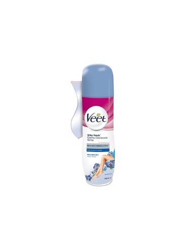 Veet crema depilatoria pelli sensibili spray 150 ml