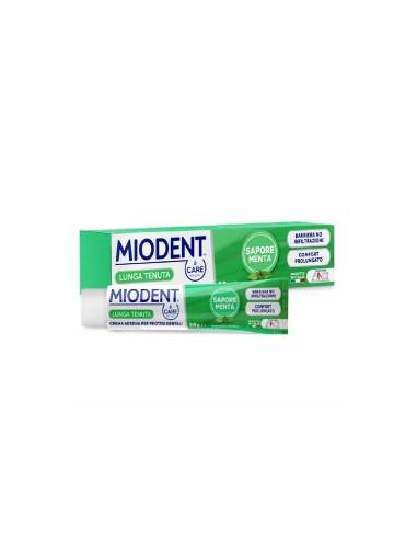 Miodent rigident crema adesiva dentiera lunga tenuta sapore Menta 50 gr