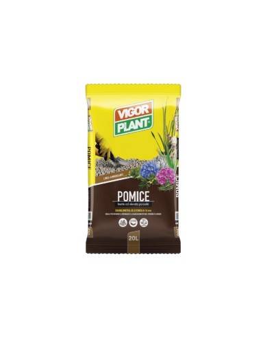 Vigorplant Pietra Pomice Inerte Naturale per terreno 8 -14 mm 20 lt