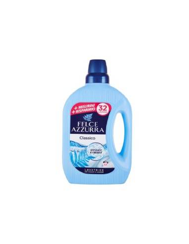 Felce Azzurra detersivo lavatrice Classico 32 lavaggi 1595 ml