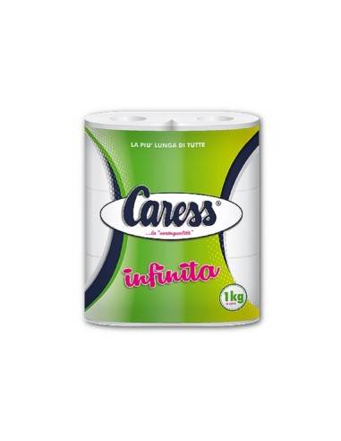 Caress carta igienica Infinita 1 kg 6 rotoli