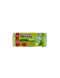 DOMOPAK - Spazzy Lavanda - 15 Sacchetti Antiforo Per Raccolta Differenziata
