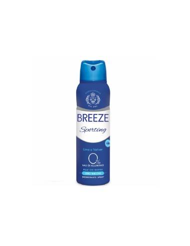 Breeze deodorante Sporting Lime e Vetiver spray 150 ml