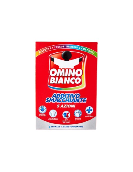 Omino Bianco Anticalcare Lavatrice Gel con Elimina Odori 750ml