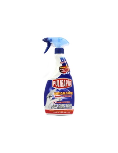 Pulirapid anticalcare igienizzante Super Potente spray 500 ml